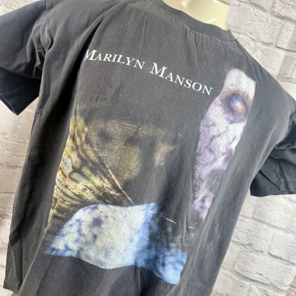 Vtg 1996 Winterland Marilyn Manson Antichrist Superstar Single-Stitch T-Shirt XL